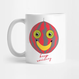keep smiling fruit edition Mug